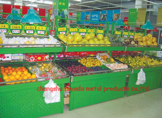 Fruit and Vegetable Display Rack