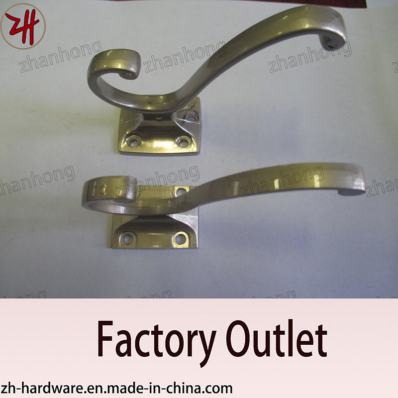 Zinc Alloy Beautiful Design Double Clothes Hanger Cat Hooks (ZH-2011)