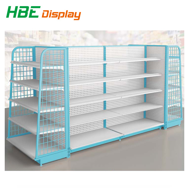 Convenience Store Supermarket Shelf, Heavy Duty Shelf, Gondola Racks