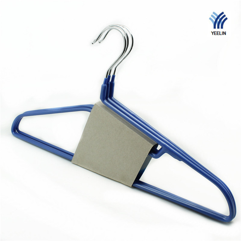 Yeelin 3 in 1 Pack Supermarket Use Metal Hanger for Clothes