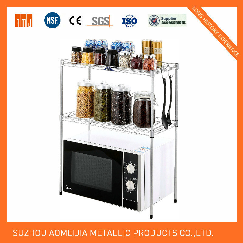 Hotel Restaurant Commercial Kitchen Equipment #201 Stainless Steel Work Table Wire Shelf Rack