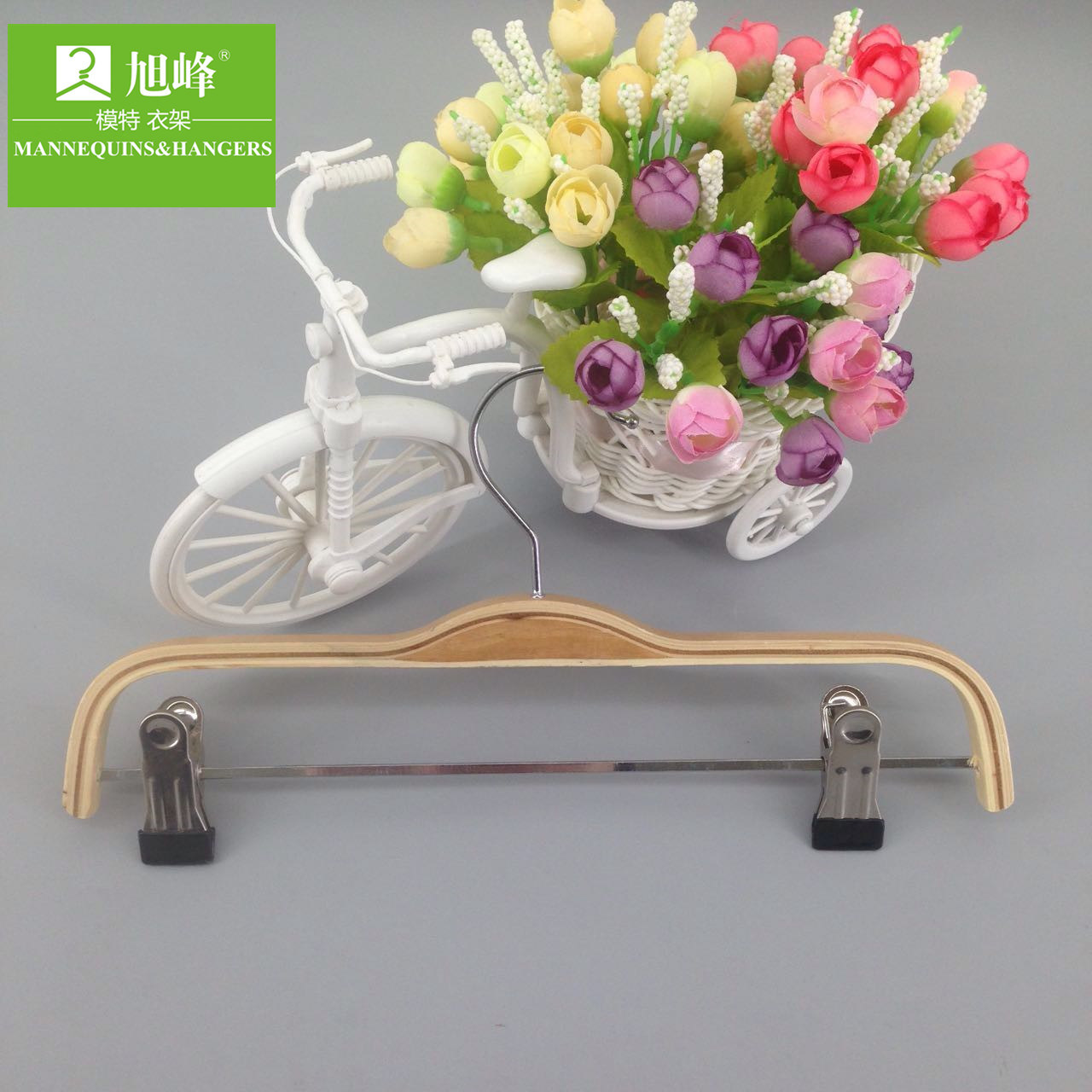 Xufeng Factory Trouser Hangers Wooden Material for Kids