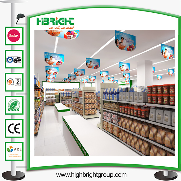 Supermarket Equipments as Double Side Gondola Shelving