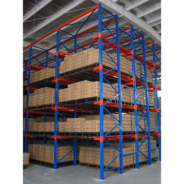 Warehouse Storage Drive-in Through Racking