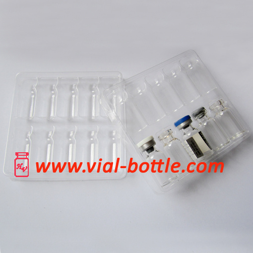 Plastic Tray Plastic Holder for 10 Units 2ml Vial