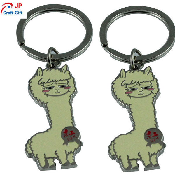 Customized High Quality Sheep Shape Metal Keyring