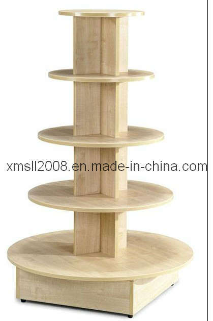 Store Wooden Rack for Display (GDS-WS07)