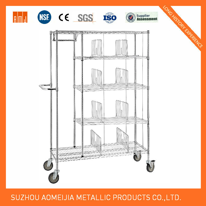 Hot Sale Plastic Storage Display Shelves for Turkmenistan