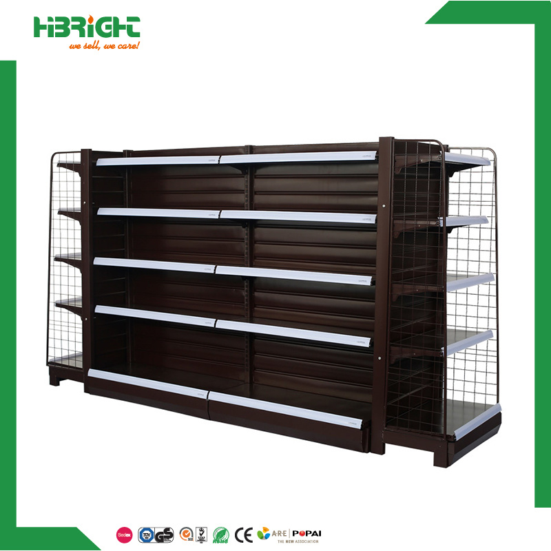 Double Side Store Mesh Plane Display Rack