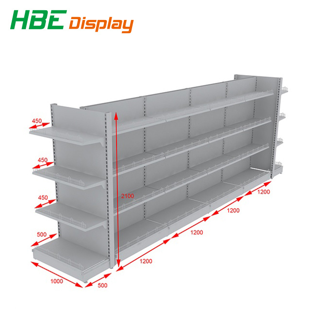 New Store Gondola Shelving System Design