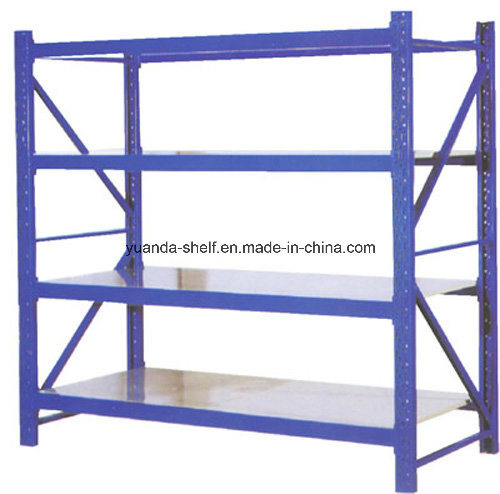 Selective Warehouse Pallet Rack Structural Upright with Long Beams