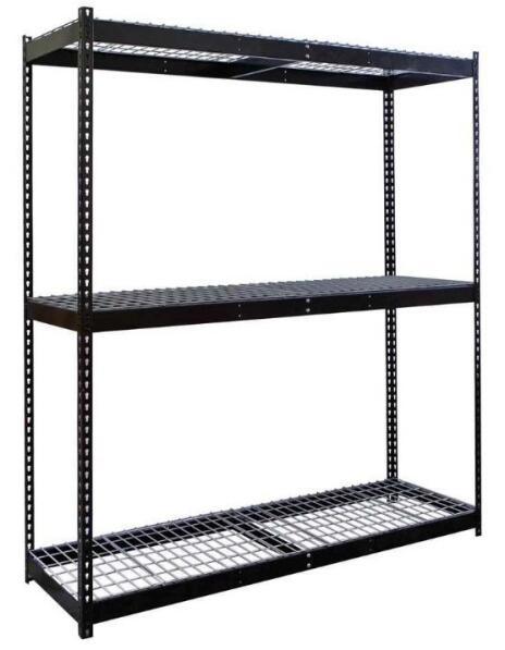 3 Layers Double Rivet Wire Shelving