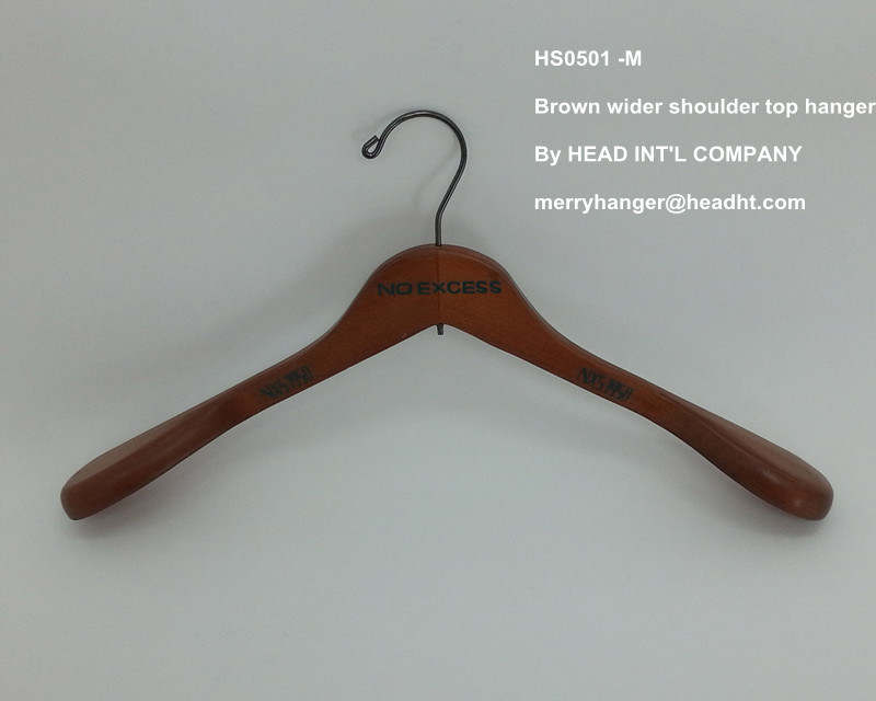 Hh 2015 Autumn Top Brand Luxury Wooden Hanger, Wooden Cloteh Hangers for Jeans