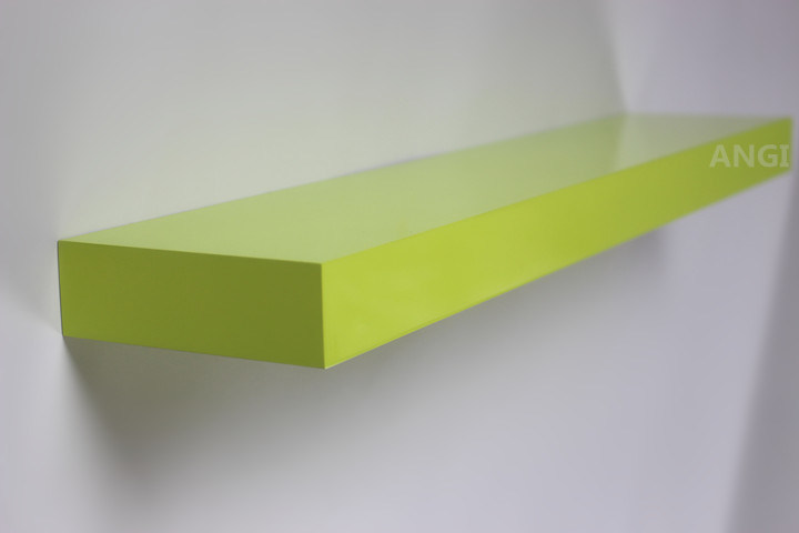 Angi Wall Shelf Length90cm Light Green