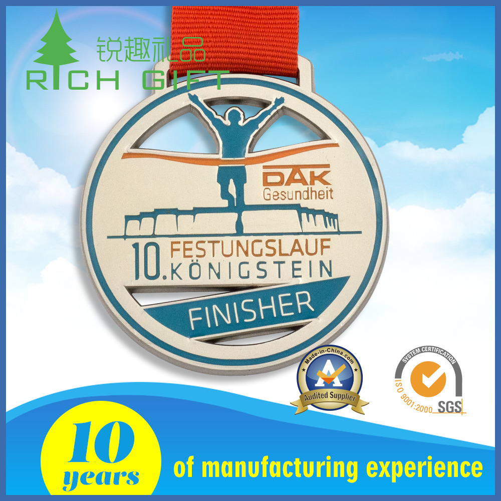 High Quality Customized Fine Cheap Running Medal for Marathon