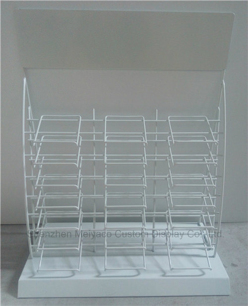 Metal Floor Quartz Stone Display Rack for Ceramic Tile with 7 Shelves