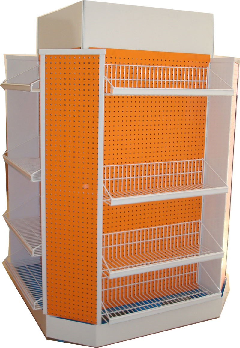 Revolving Supermarket Rack for Display