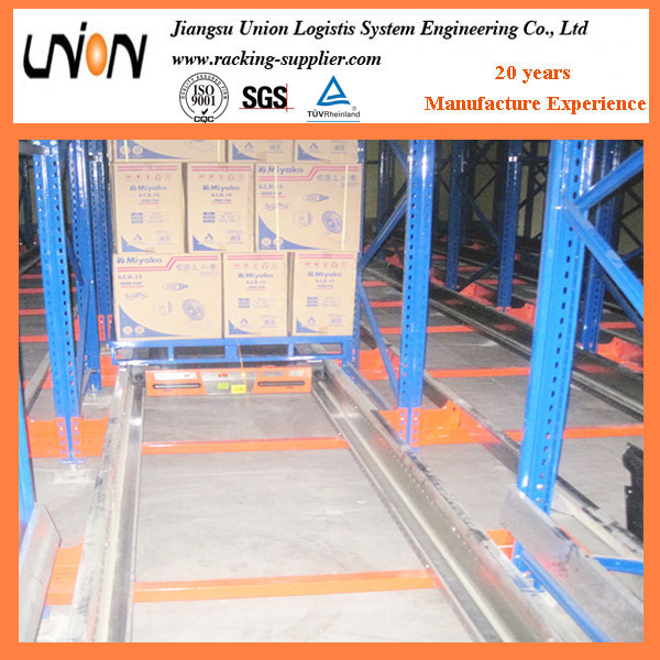 Heavy Pallet Rack with Radio Shuttle