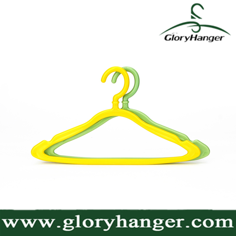 Colorful Plastic Clothes Hanger by Hanger Factory Wholesale