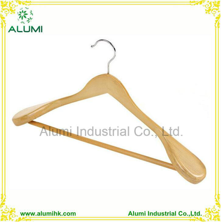 Wooden Coat Hanger Broad Shoulder Hanger Dutch Wood