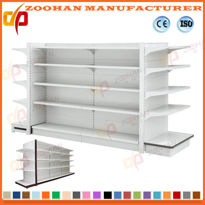 Customized Gondola Single Side Display Shelves (ZHs618)