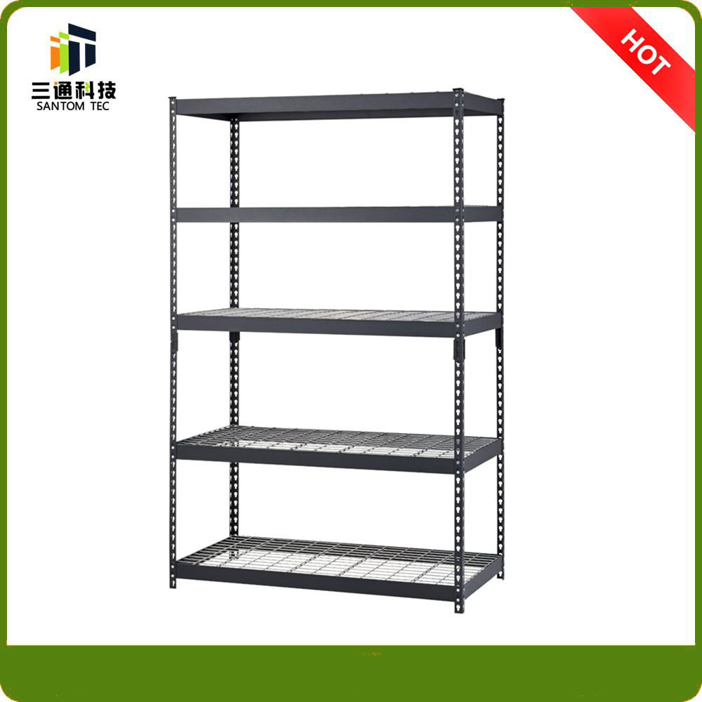 Steel Storage Rack with Wire Mesh, Garage Steel Rack, Storage Steel Rack&Shelf