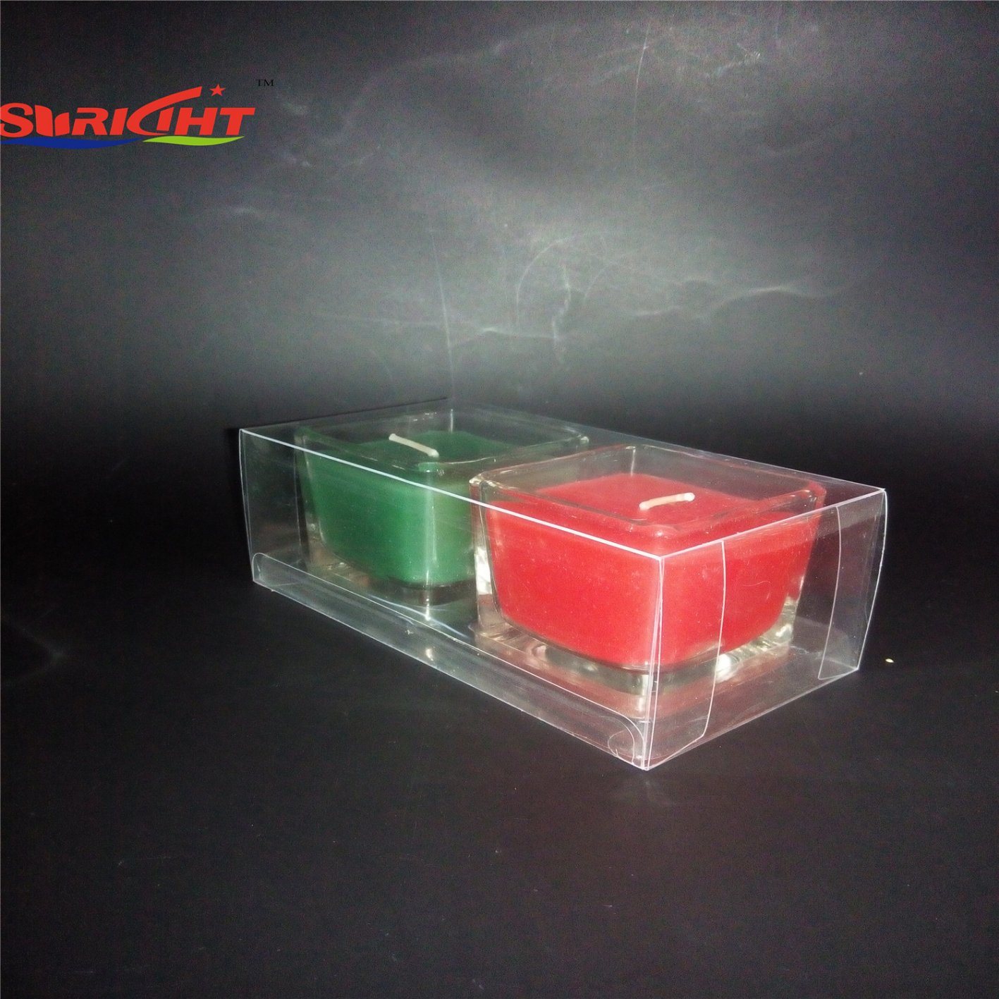 Colorful Glass Jar Candles for European Wholesale