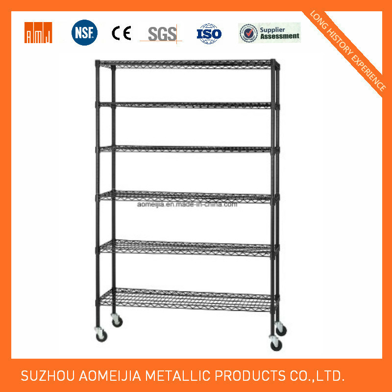 Black Wire Knock Down Storage Shelves