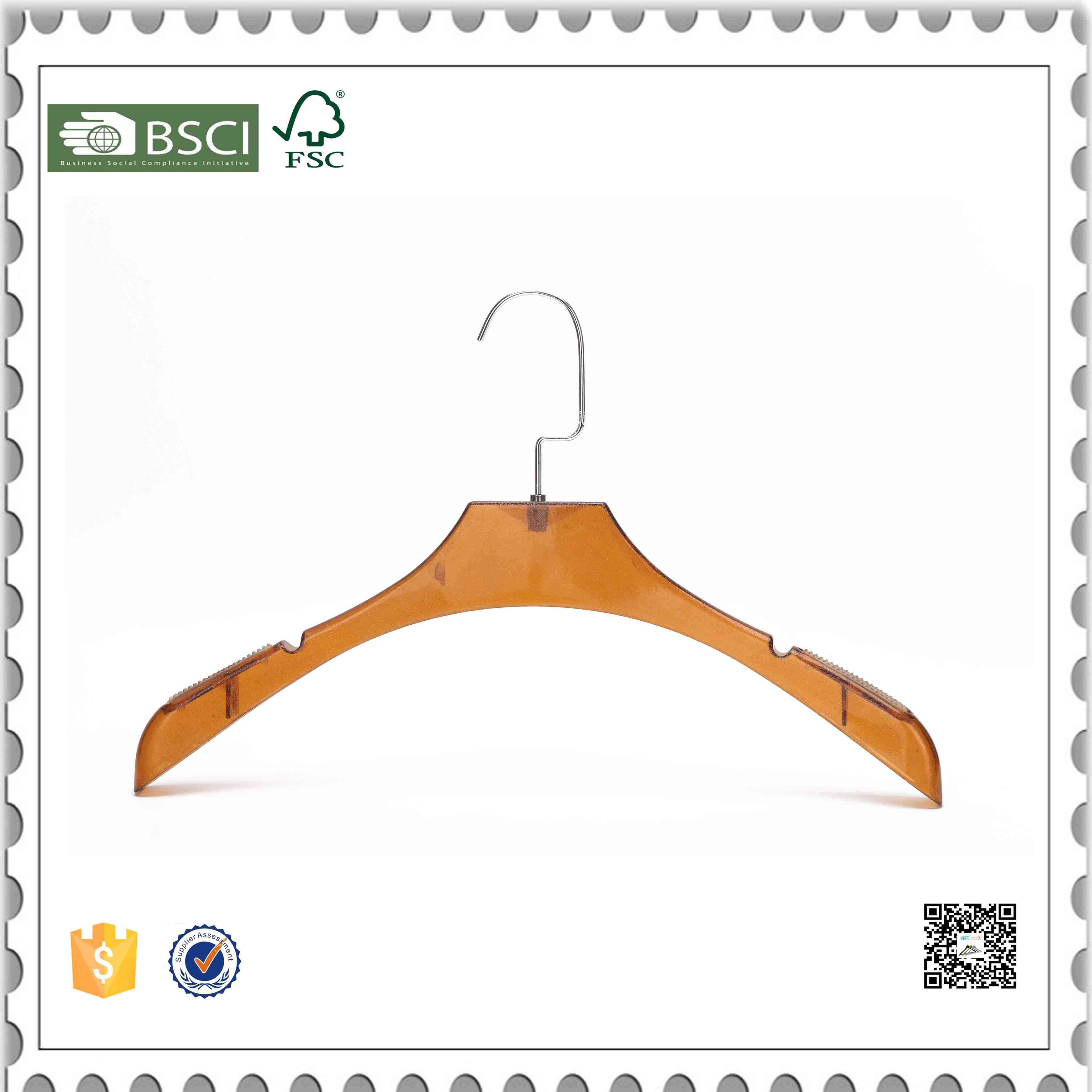 High Quality Luxury Plastic Hangers Recycled Plastic Hangers for Coat