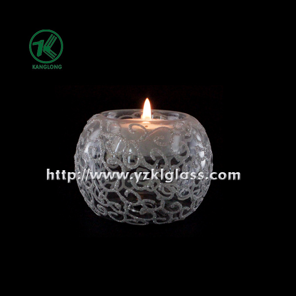 Single Color Glass Candle Set (KL101012-57)