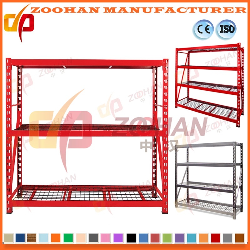 Steel Warehouse Storage Pallet Rack with Wire Mesh (Zhr158)