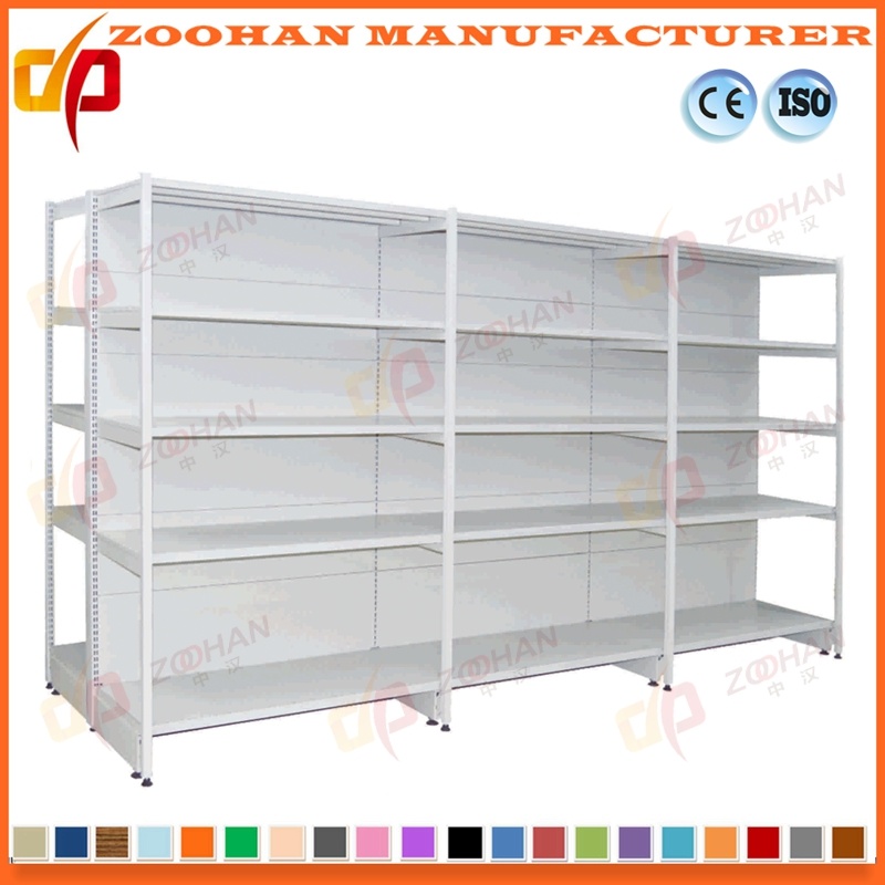 Double Sided Back Panel Display Shelf for Supermarket Shelving (Zhs17)