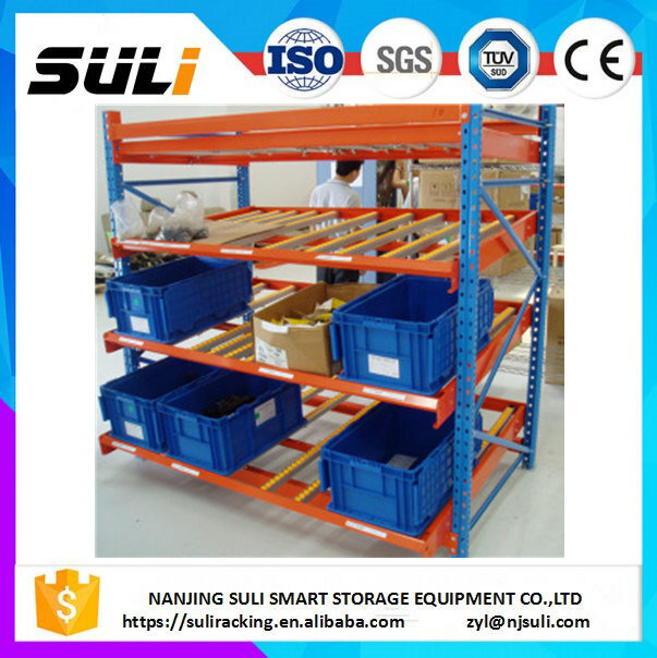 Storage Carton Flow Pallet Rack with roller Track