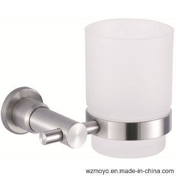 Stainless Steel Single Tumbler & Holder for Household