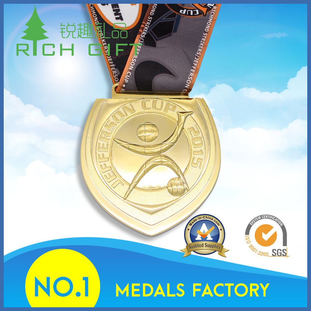 Personality Design Metal Crafts Zinc Alloy Award Metal Medal