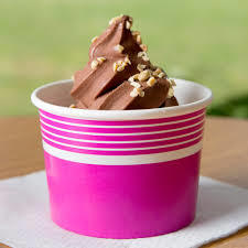 Ice Cream Cup/Yogurt Cup with Logo Printed