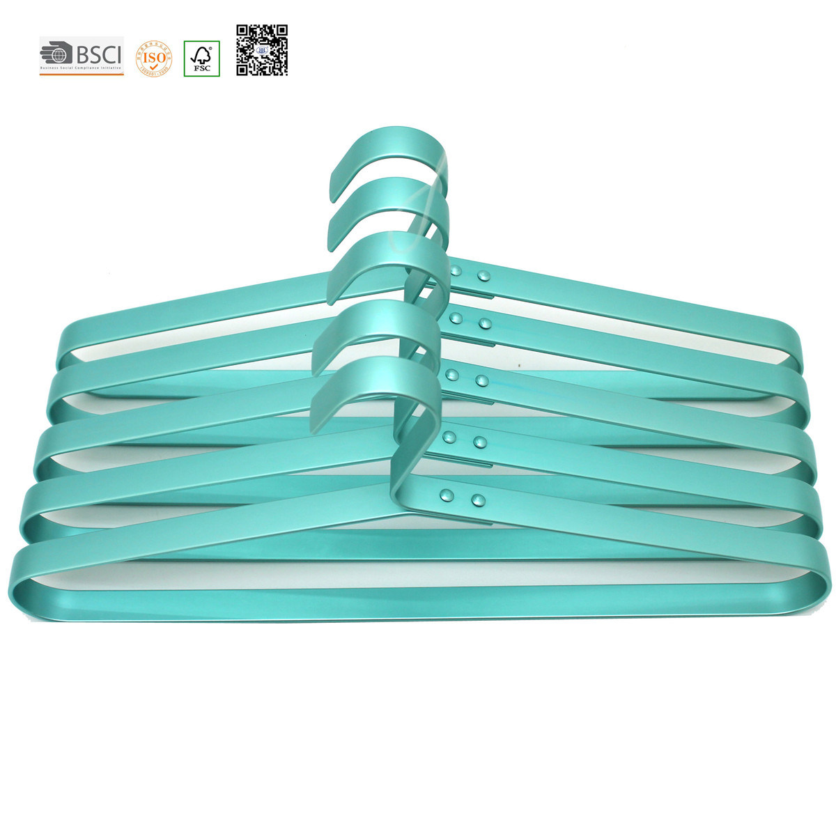 Hh Aluminium Kingsize Customerized Metal Wire Clothe Hanger