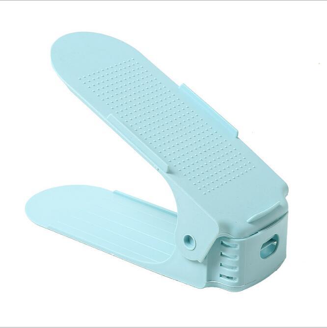 New Arrival One-Piece Plastic Adjustable Shoe Rack