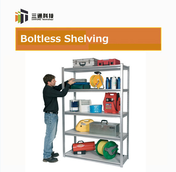 Light Weight Angle Steel Storage Shelf/Warehouse Shelf/Slotted Angle Steel Rack