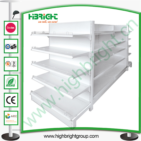 Almond Store Shelving Rack Display