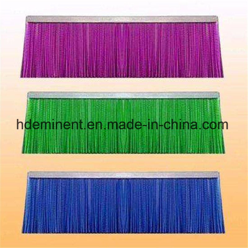 Nylon Bristle Aluminium Holder Door Bottom Door Seal Brush Strip