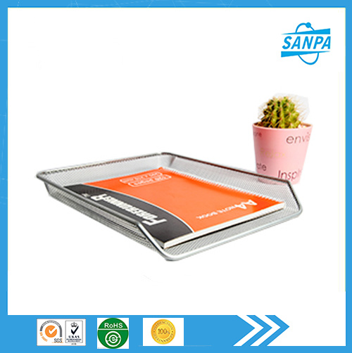 Document Tray Metal Mesh Stationery