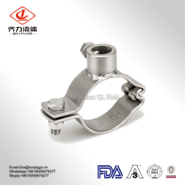 Sanitary Pipe Fittings Stainless Steel Pipe Holder