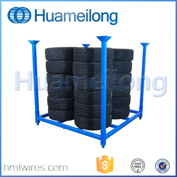 China High Quality Foldable Tyre Racking