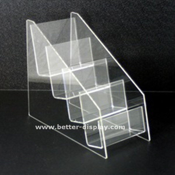 Custom Acrylic Plastic Business Card Holder (BTR-H6035)