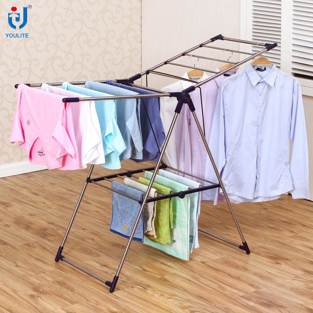 Stainless Steel Metal Folding Clothes Hanger