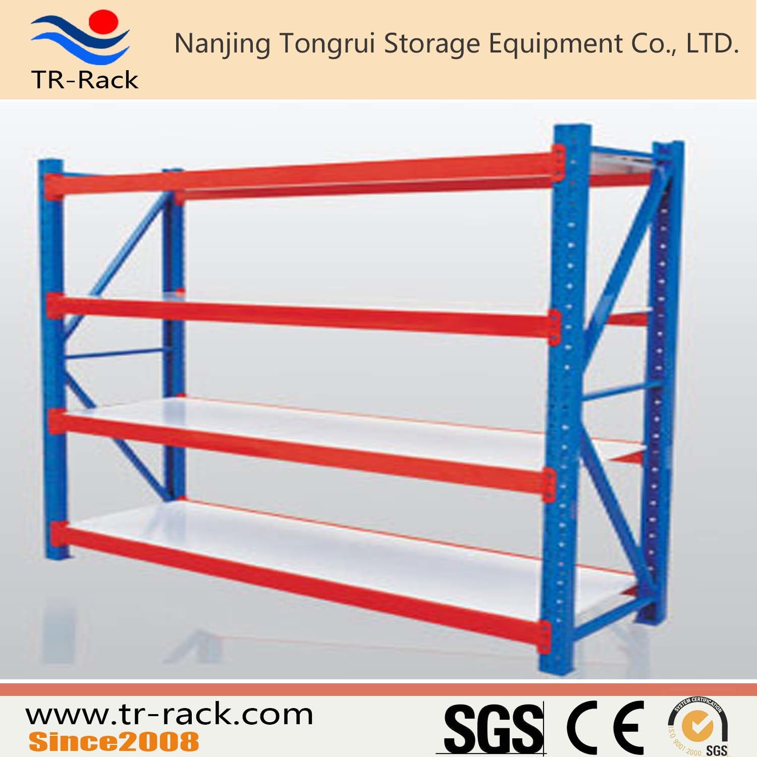 Industrial Medium Duty Steel Long Span Shelving