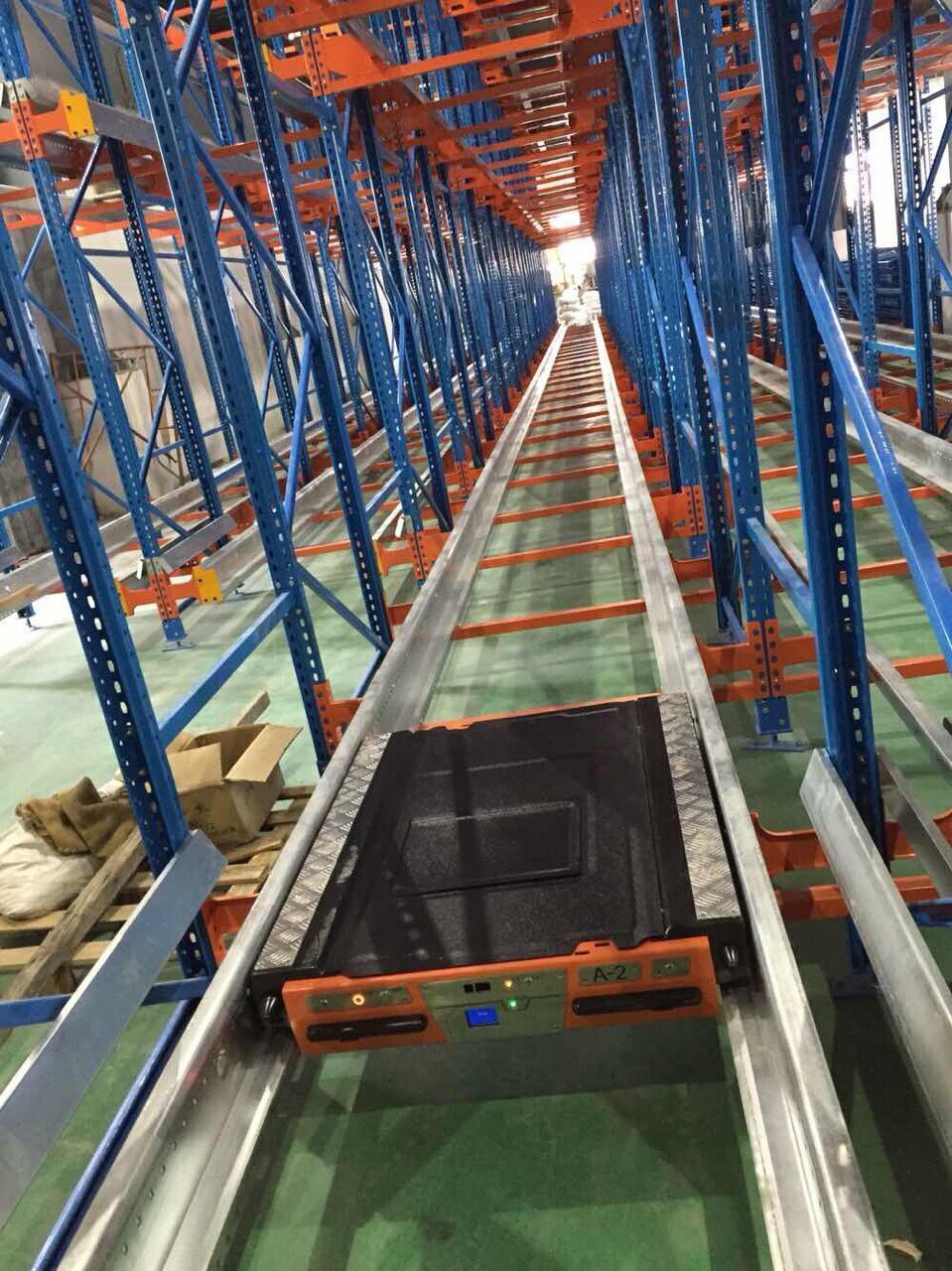 Ce Quality Radio Shuttle Steel Warehouse Racking