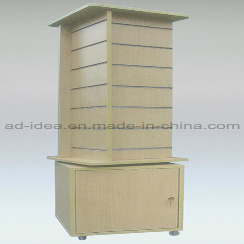 Shoes Slat Wall Stand/Exhibition Stand with Caster