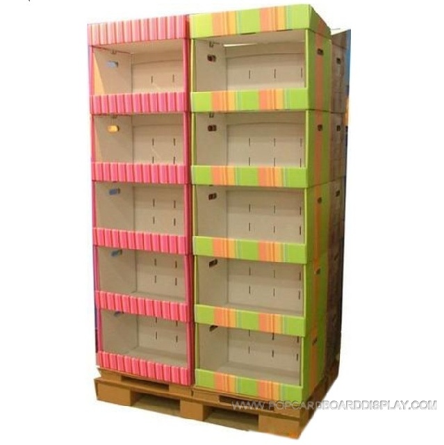 Wholesale Printed Cardboard Promotional Pallet Counter Display Box